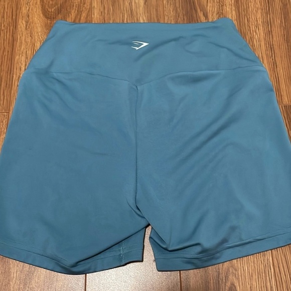 Blue Gymshark Legging Shorts - Picture 2 of 2